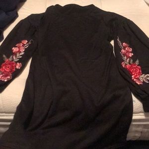 Long sleeve comfy dress very soft on the inside